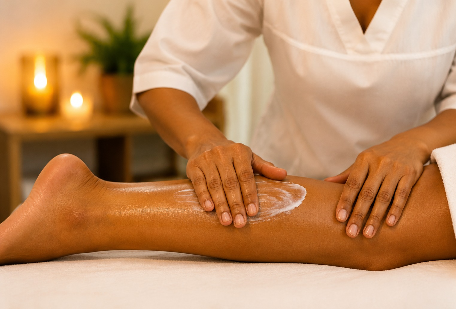 Body Cream Massage
